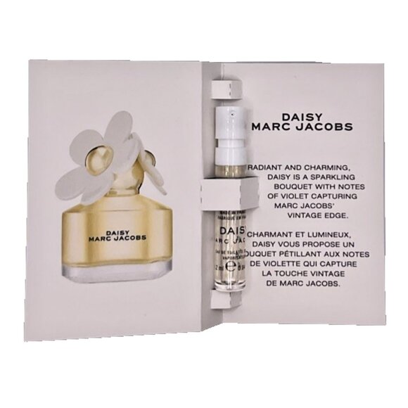 Daisy Wild Marc Jacobs EDP 1.2ml Spray & Mini Coin Purse Floral Green Pouch Bag - Picture 5 of 6